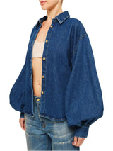 Cycle camicia denim cloè shirt broken natural vintage