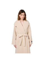 Elisabetta Franchi cappotto vestaglia in maglia