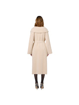 Elisabetta Franchi cappotto vestaglia in maglia