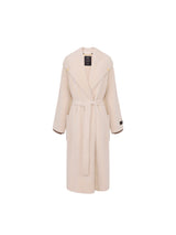 Elisabetta Franchi cappotto vestaglia in maglia