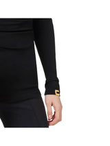 Elisabetta Franchi maglia in jersey con drappeggio