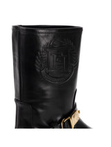 Elisabetta Franchi biker in vitello con logo