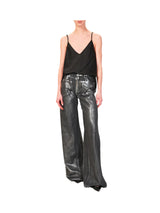 Haveone jeans wide leg spalmato