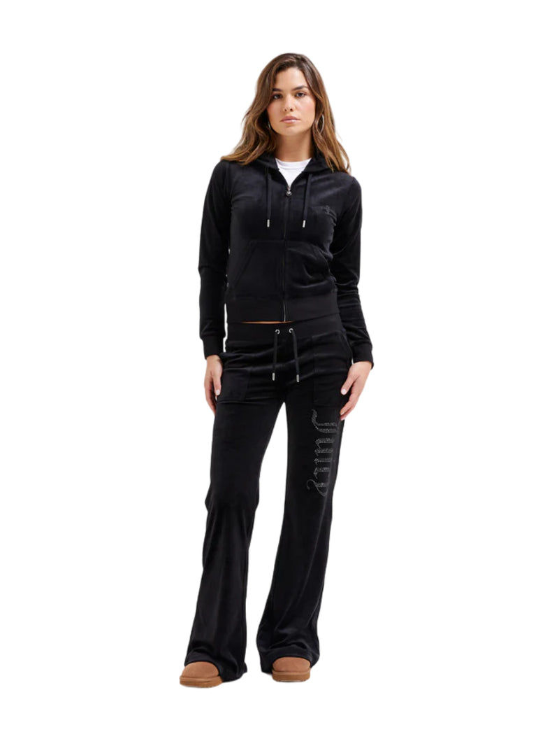 Juicy Couture pantaloni jewel layla low rise black