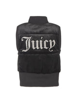 Juicy Couture gilet thunder velour black