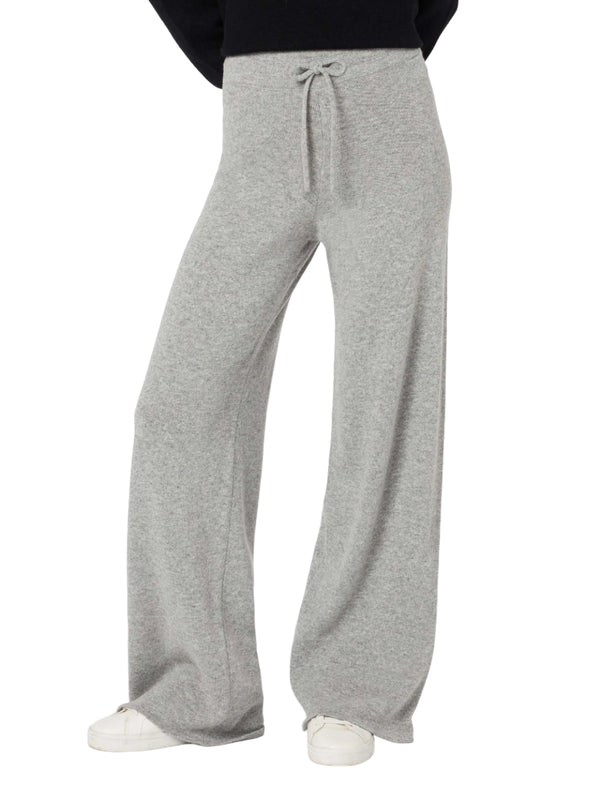 MC2 Saint Barth pantaloni da donna in maglia grigio mélange Cabon