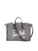 MC2 Saint Barth borsa Colette in lana con ricamo logo