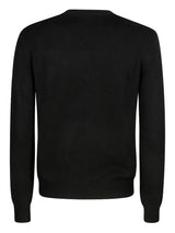 MC2 Saint Barth maglia girocollo nero stampa Strassata