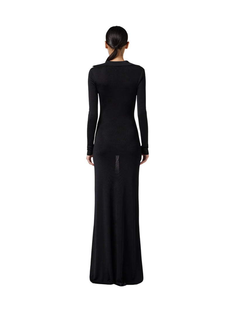 Abito lungo in maglia