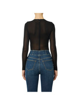 Elisabetta Franchi body in jersey con dettaglio gioiello