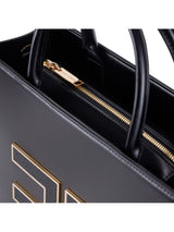 Elisabetta Franchi borsa tote grande con logo