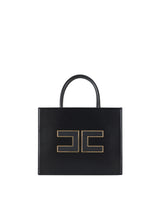 Elisabetta Franchi borsa tote grande con logo