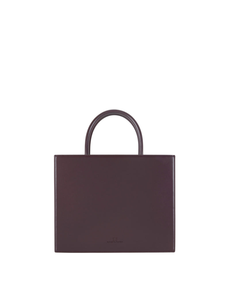 Elisabetta Franchi borsa tote grande con logo