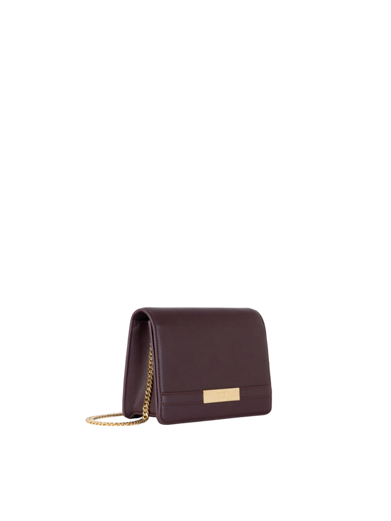 Elisabetta Franchi borsa tracolla con catena groumette