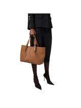 Elsabetta Franchi borsa tote media con dettagli logo