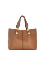 Elsabetta Franchi borsa tote media con dettagli logo