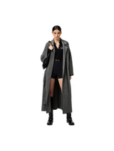 Elisabetta Franchi cappotto in misto lana con cintura