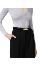 Elisabetta Franchi cintura con logo