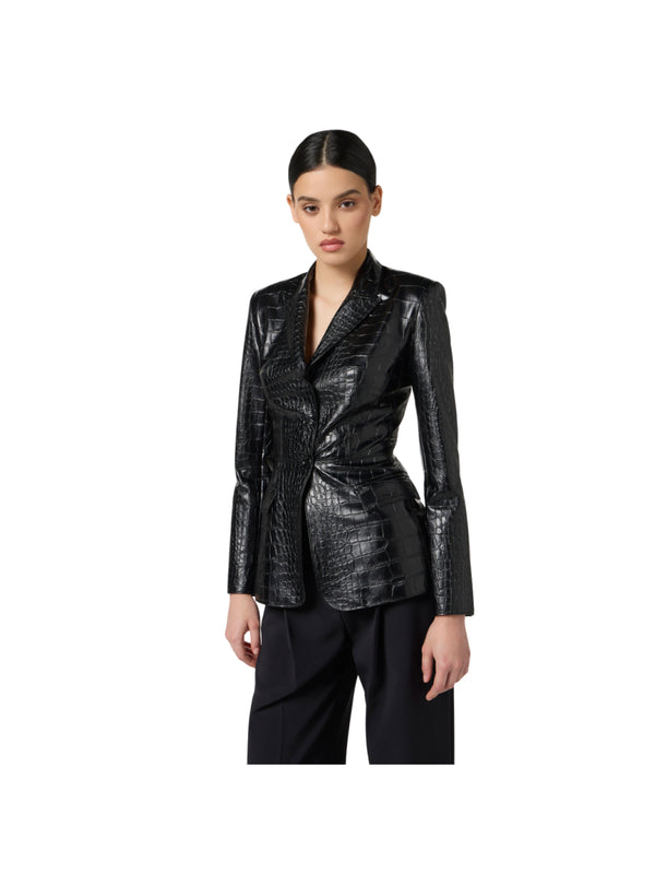 Elisabetta Franchi giacca con stampa cocco