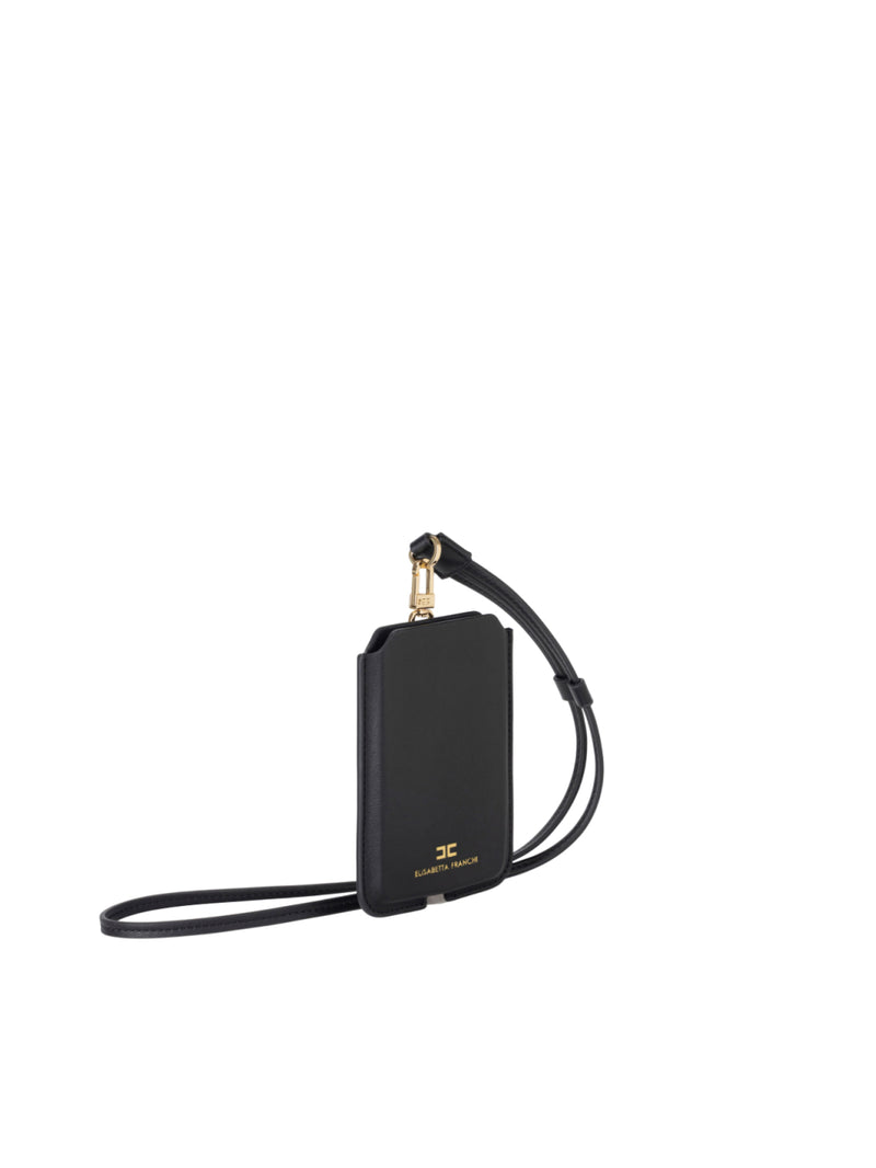Elisabetta Franchi porta cellulare medio con logo