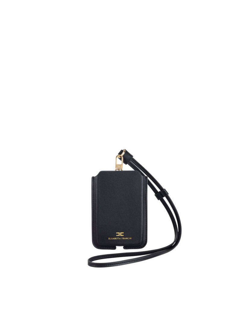 Elisabetta Franchi porta cellulare medio con logo