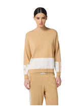 Maglia viscosa con banda bianca e logo sulla manica