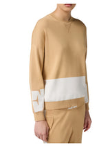 Maglia viscosa con banda bianca e logo sulla manica