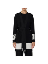 Elisabetta Franchi cardigan in viscosa con bande lucide