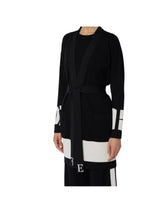 Elisabetta Franchi cardigan in viscosa con bande lucide