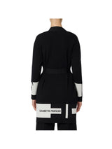 Elisabetta Franchi cardigan in viscosa con bande lucide