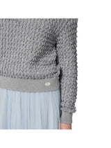 Elisabetta Franchi maglia in bouclé con paillettes