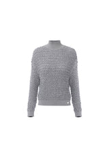 Elisabetta Franchi maglia in bouclé con paillettes