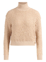 Elisabetta Franchi maglia in bouclé con paillettes