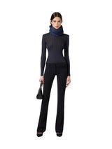 Maglia viscosa con dettagli logo