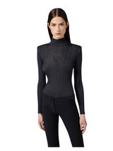 Maglia viscosa con dettagli logo