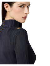 Maglia viscosa con dettagli logo