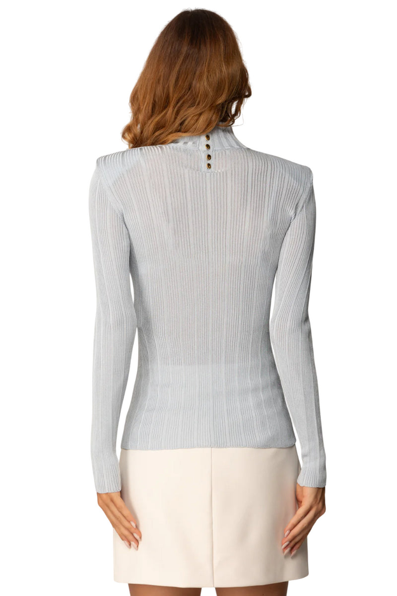 Maglia viscosa con dettagli logo