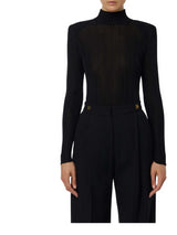 Maglia viscosa con dettagli logo