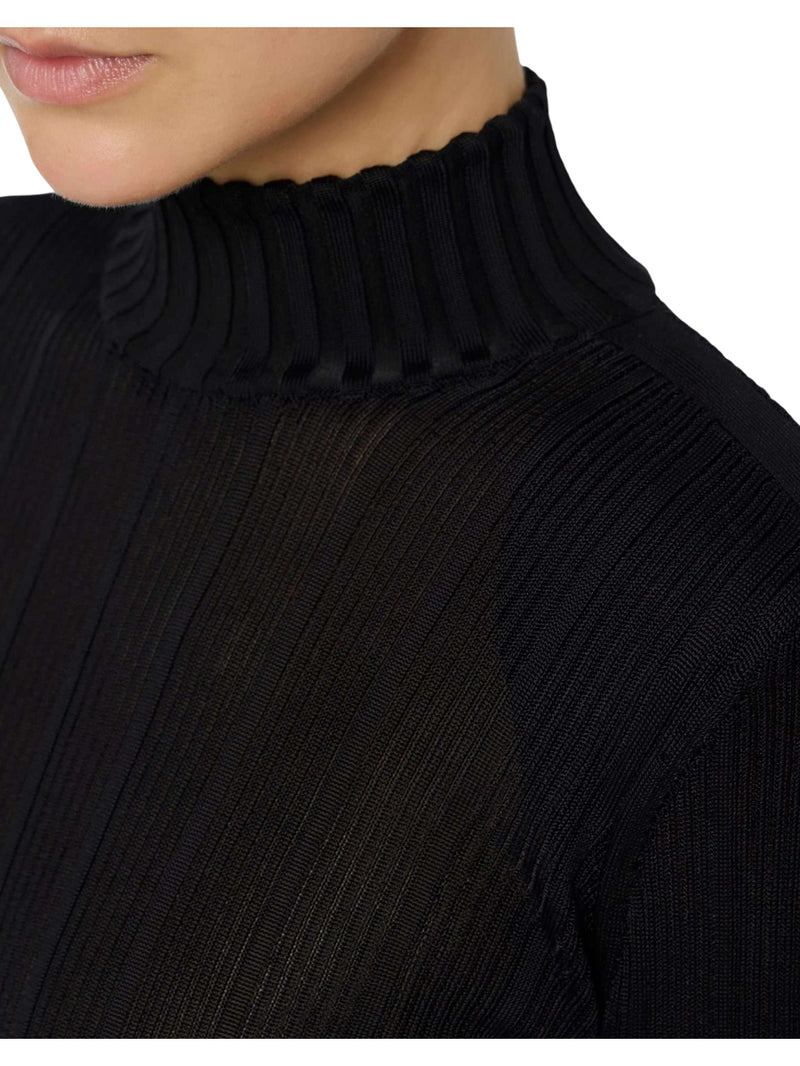 Maglia viscosa con dettagli logo