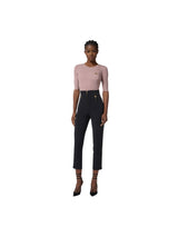 Elisabetta Franchi pantaloni in crêpe con dettagli zip