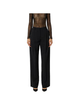 Elisabetta Franchi pantaloni in crêpe leggero con pinces