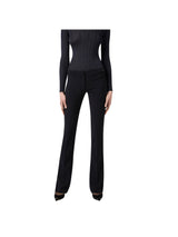 Elisabetta Franchi pantaloni in crêpe leggero