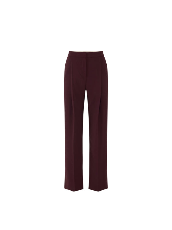 Elisabetta Franchi pantaloni in crêpe leggero