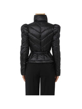 Elisabetta Franchi piumino in tessuto vela con baschina