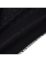 Elisabetta Franchi sciarpa con pattern logo