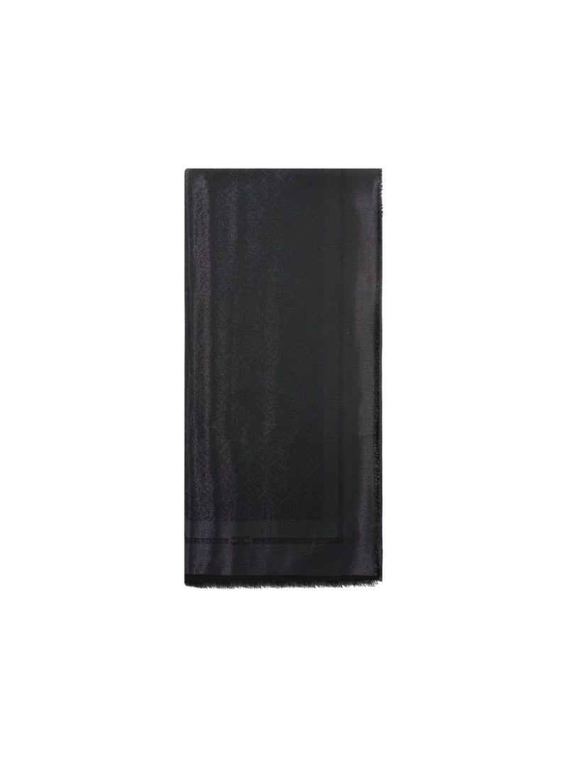 Elisabetta Franchi sciarpa con pattern logo