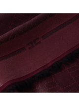 Elisabetta Franchi sciarpa con pattern logo