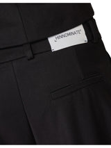 Hinnominate pantalone vita alta con doppio cinto