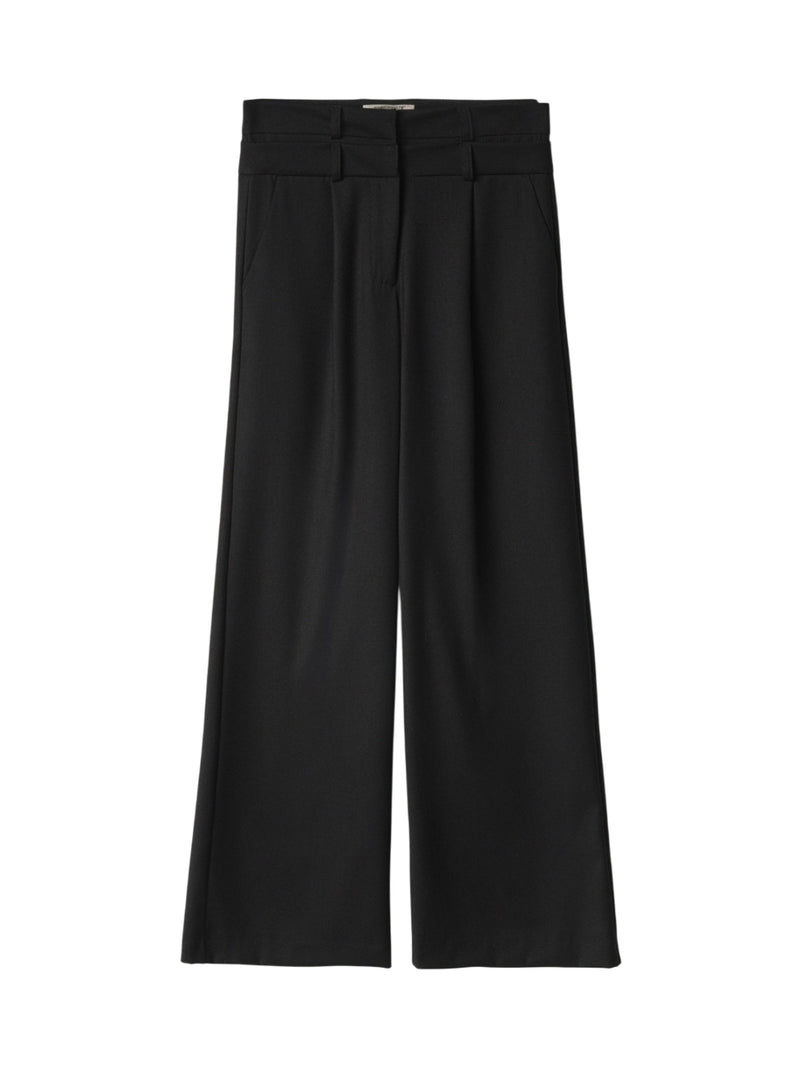 Hinnominate pantalone vita alta con doppio cinto