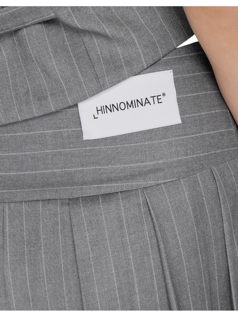 Hinnominate gonna gessatacorta a pantaloncinoa pieghe